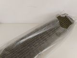 a bag of seeds and a knife on a table