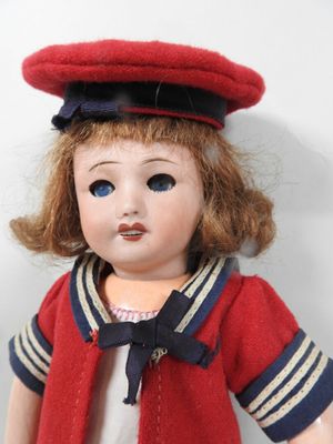 Grande poupée ancienne Paris Unis France Modèle 301 taille 10 - Collection
