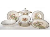 an image of a group of porcelain dishes and cups