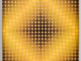 vector illustration of abstract golden background with circles - kostenk stock - graf