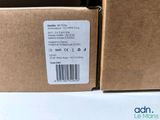 two boxes of apple products are stacked on top of each other