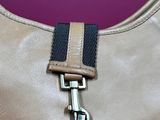 a close up of a purse with a zipper on it