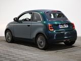 an image of a smart car parked in a garage