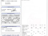 a close up of a document with a picture of a person on it