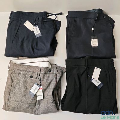 Lot de 4 pantalons IZAC, T.48/50 - Articles pouvant présente…