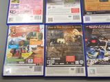 four blu - rays of video games on the table
