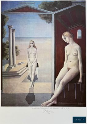 une image représentant un tableau où l'on voit une femme assise sur une chaise à côté d'un homme