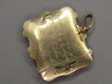 a small metal object that is on a table