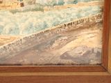 a picture of a picture of a painting on the wall