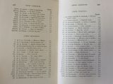 an open book with a list on it on a table