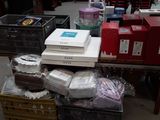 a lot of boxes that are sitting on a table