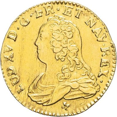 an image of a gold coin with a woman ' s head on it