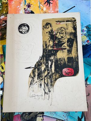 une image d'une image d'une peinture sur une feuille de papier
