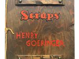 un vieux livre sur lequel sont inscrits les mots « Henry Goringer »