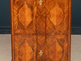 an antique chest of drawers with marble top in the style of louis ii