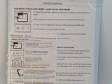 packaging of a package with instructions on how to use it