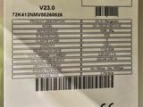 the label on the back of a machine shows the price of the machine