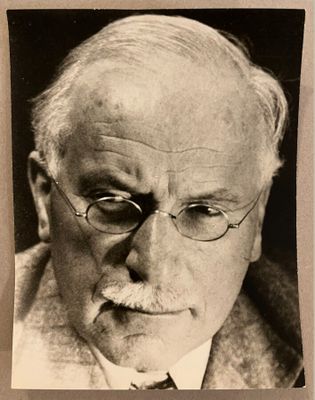 Marc Foucault. Carl Gustav Jung, vers 1950.