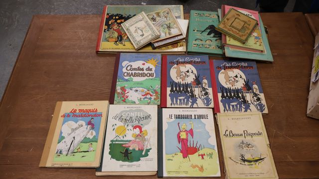 Livres d’enfant : œuvre de Bouliaguet (7) dont les contes du Chab...