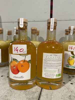 2B de liqueur « Arancello » en 50cl par La Mer Blanche. - Photo 1
