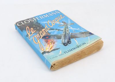 a book with a picture of a plane on it