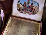 a box that has a picture of a pirate on it