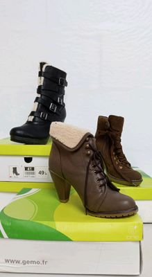 Lot de 4 paires de chaussures pour femme - GEMO - Tailles di…