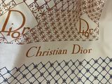 a close up of a fabric with a design on it