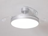 a light that is on in the ceiling