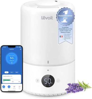 177 / Humidificateur d'air - Levoit Dual 200S - Blanc …