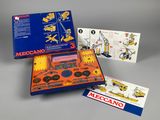 a box with a game and instructions on it sitting on a table