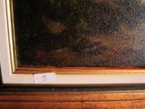 a picture of a painting on a window sill