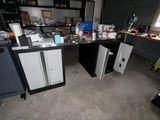 an image of a kitchen with a lot of clutter on the counter top