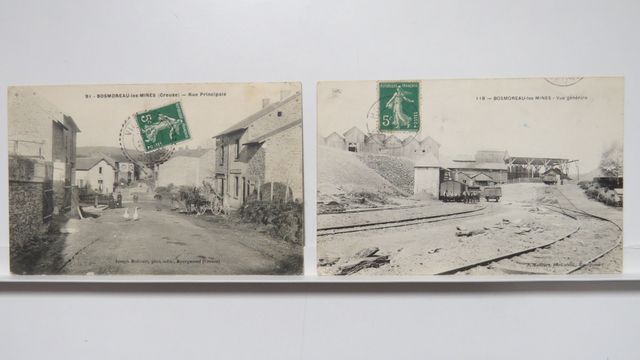 Bosmoreau-les-Mines : Lot de 2cpa : Malivert 91 et Malivert 118 T...