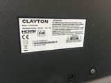 a close up of a label on the back of a speaker