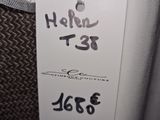 a tag that says hello to three people on it