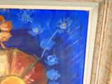 une image d'une peinture de fleurs dans un vase