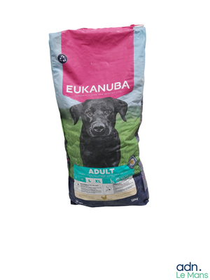 an image of a bag of dog food on a white background