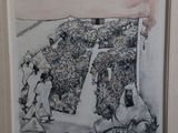 une image d'une image d'une peinture sur un mur