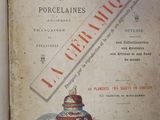 a book with a picture of a vase on it