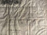 the declaration of the united states of america is displayed on a piece of paper