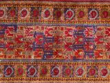 an image of a colorful rug on a white background