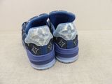 nike air force 1 low blue denim sneakers size us 9 5