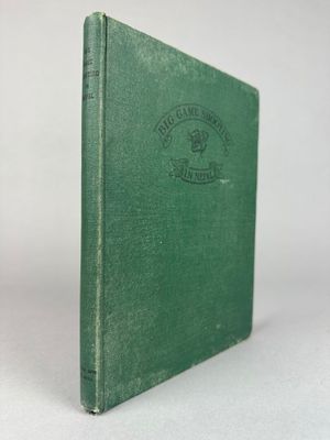 SMYTHIES (E. A.). Big Game Shooting in Nepal (with Leaves fr…