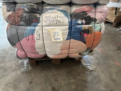 Balle de vêtements d'occasion – 419 kg.
