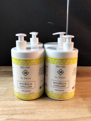 Lot de 5 soins capillaire parfum monoï.