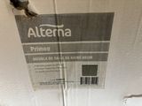 a box with a label on it sitting on a table