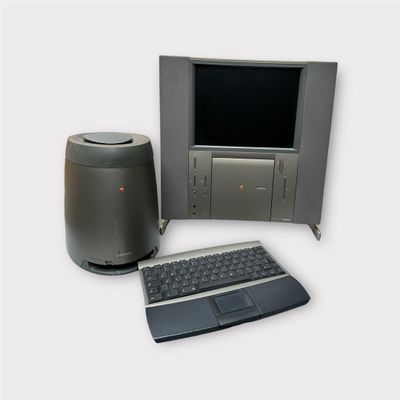 an image of a computer with a keyboard and monitor