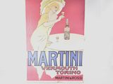 Affiche publicitaire vintage « Martinii Vermouring » par Martin Bros