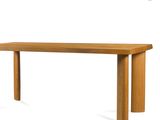 an image of a wooden table on a white background